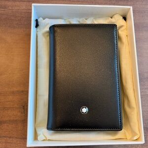 Montblanc Meisterstück Classic Business Card Holder Trifold Wallet